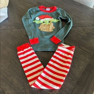 Hanna Andersson Kids Star Wars Baby Yoda Pajama Set
